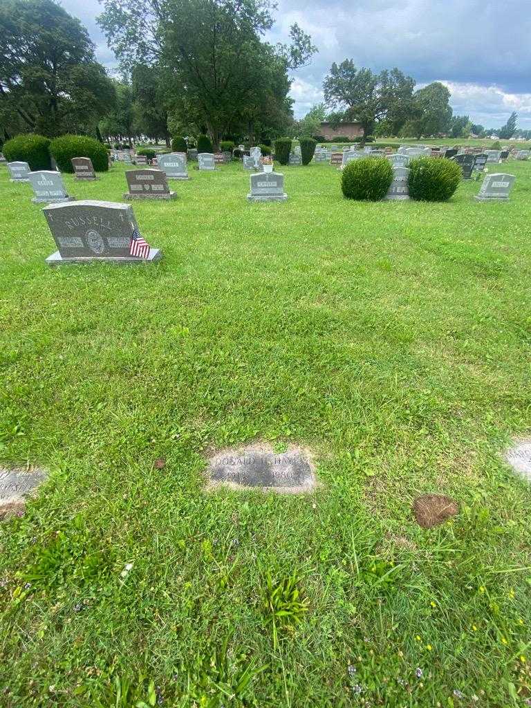 Donald H. Hayes's grave. Photo 1