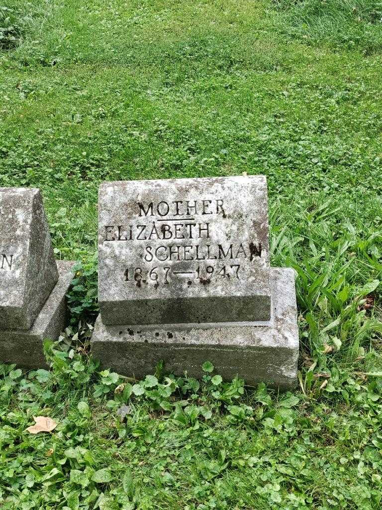 Elizabeth Schellman's grave. Photo 2