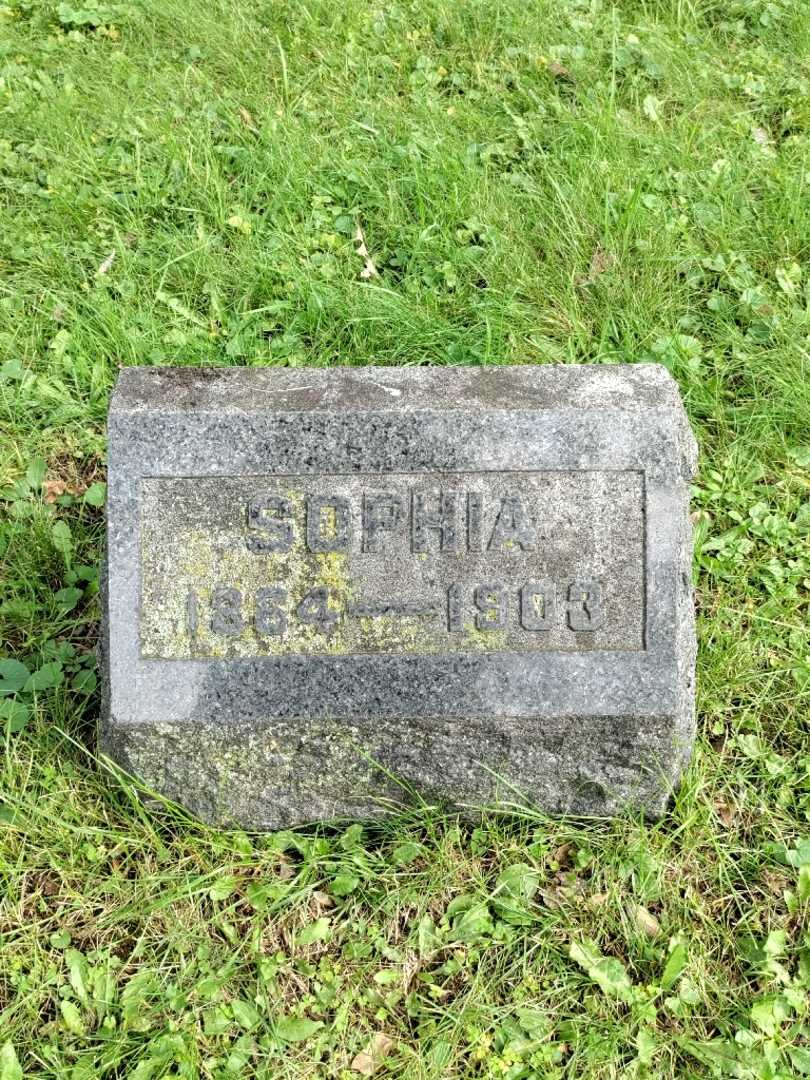 Sophia M. Kimmann's grave. Photo 2