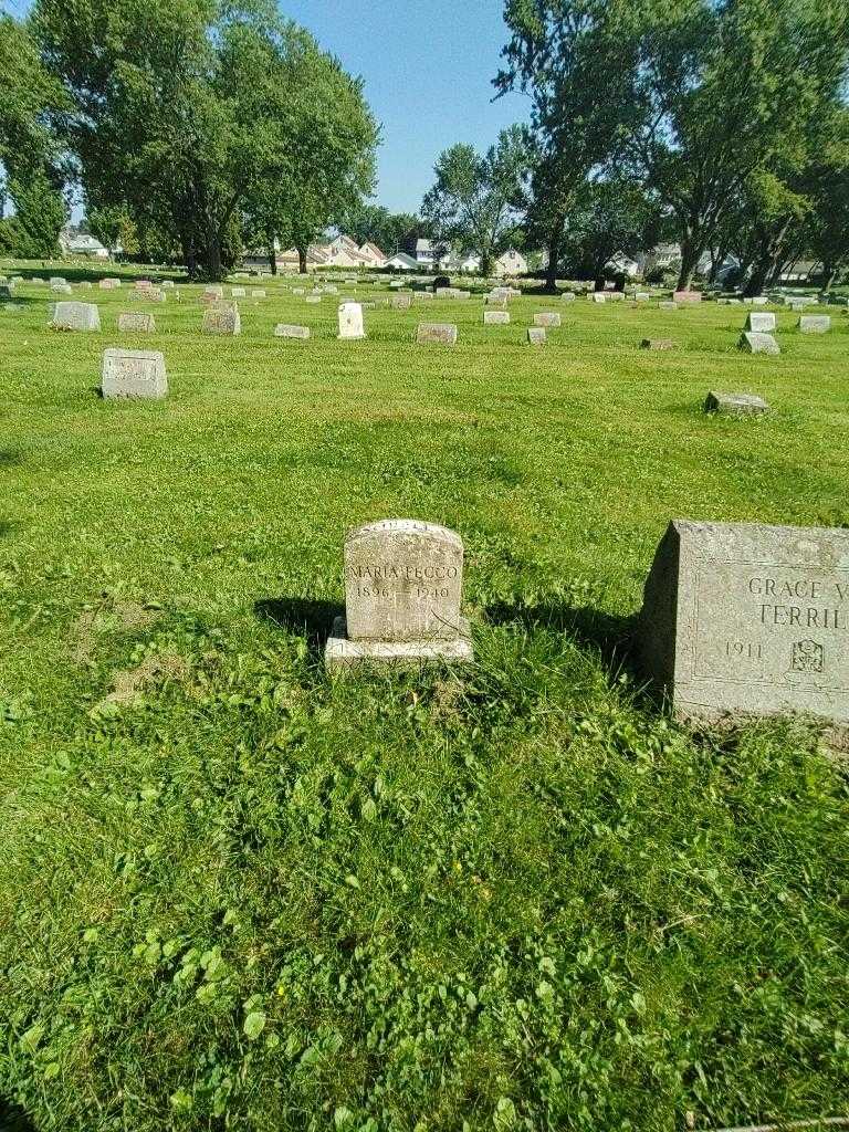 Maria Fecco's grave. Photo 1