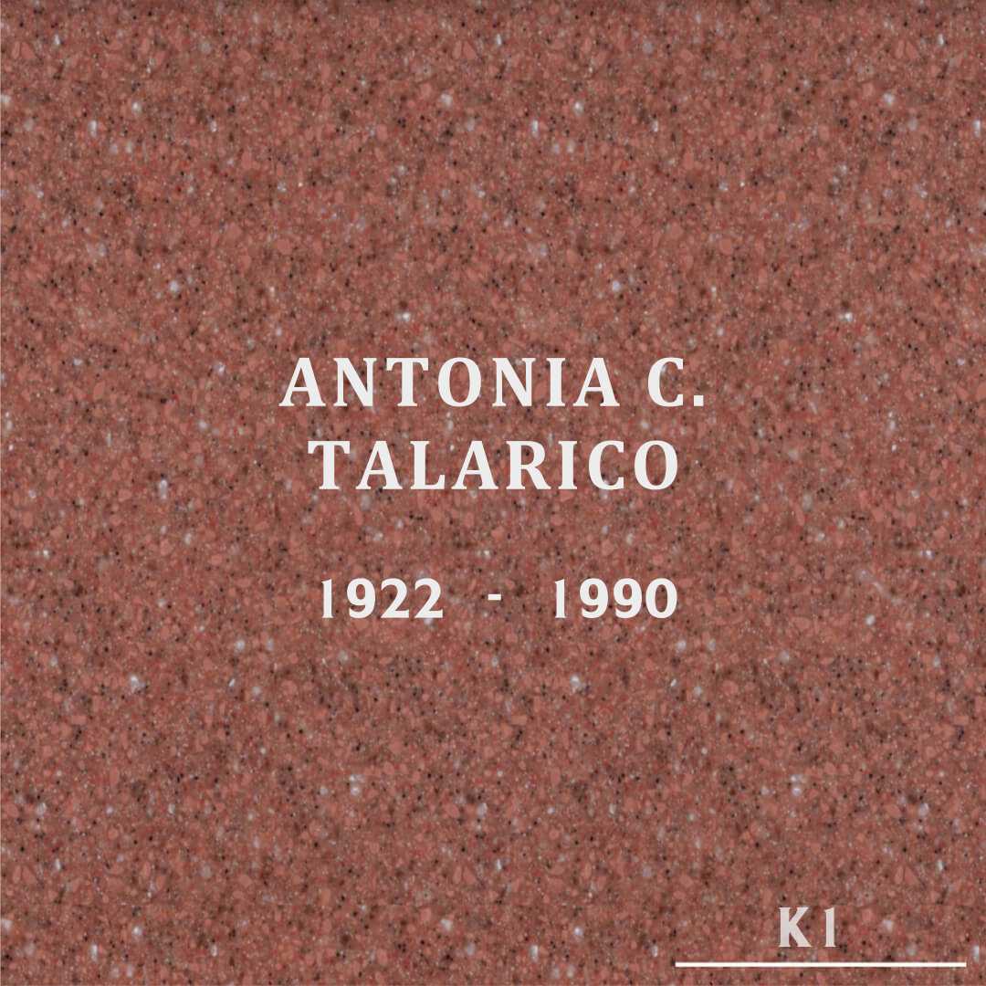Antonia C. Talarico's grave