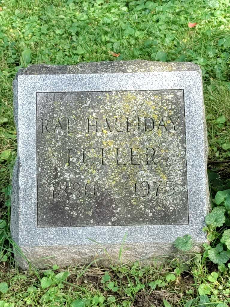 Rae Halliday Fuller's grave. Photo 3