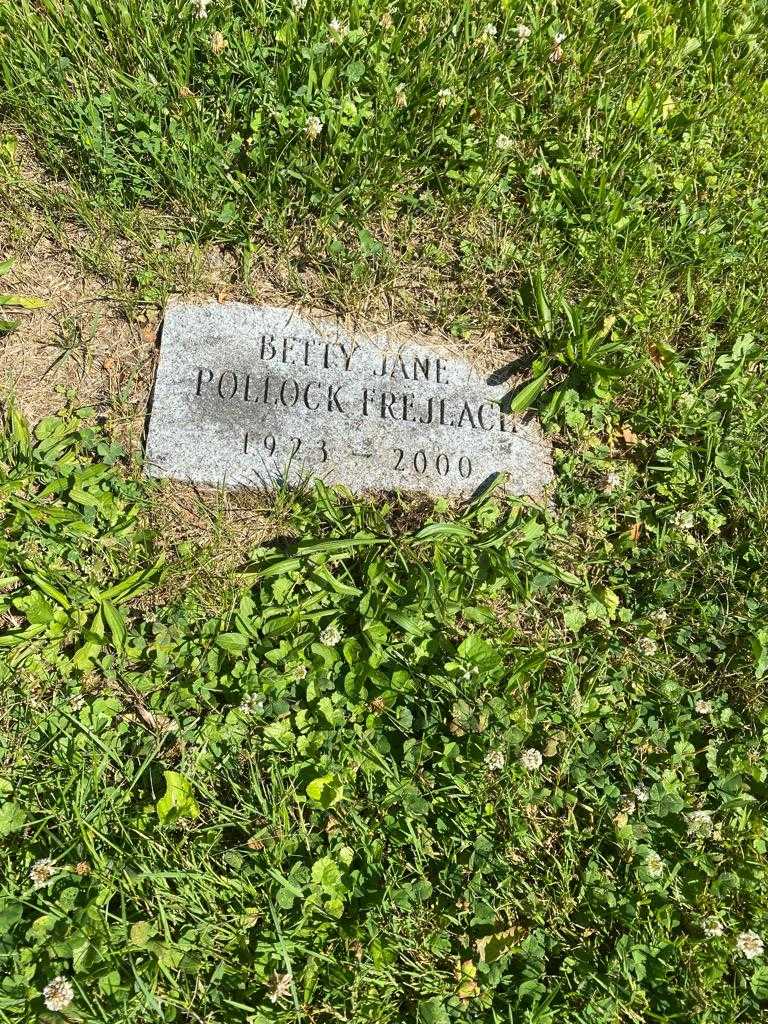 Betty Jane Pollock Frejlach's grave. Photo 2