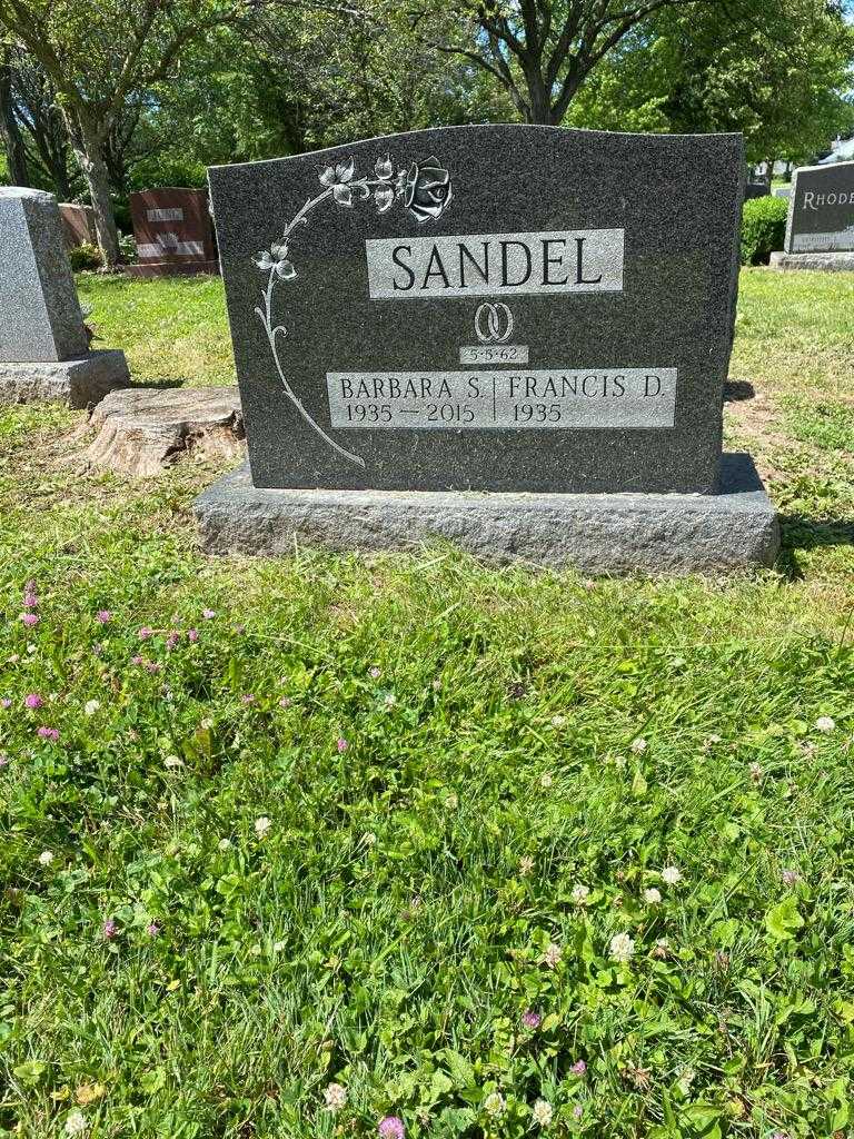Barbara S. Sandel's grave. Photo 2