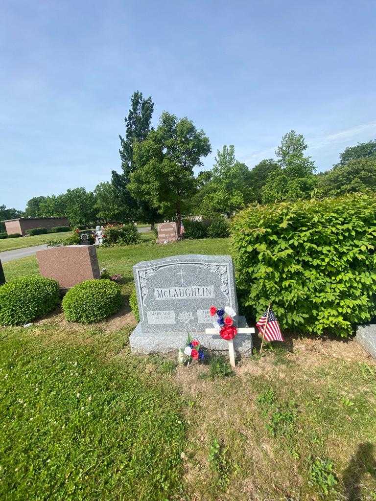 Jerome C. McLaughlin's grave. Photo 2