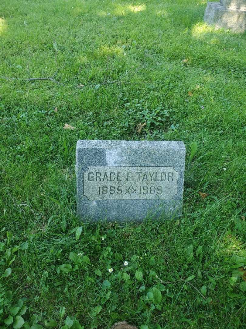 Grace F. Taylor Merriott's grave. Photo 2