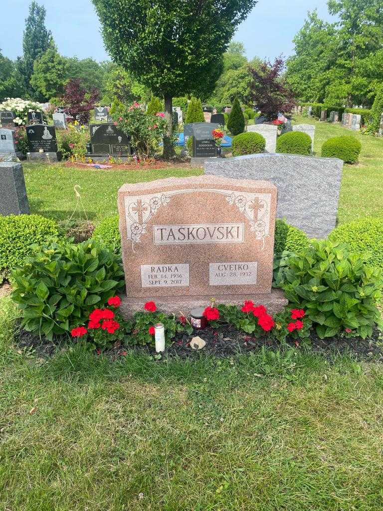 Radka Taskovski's grave. Photo 2