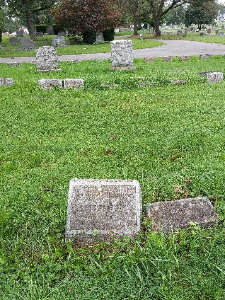 Harvey J. Rainbow's grave. Photo 1