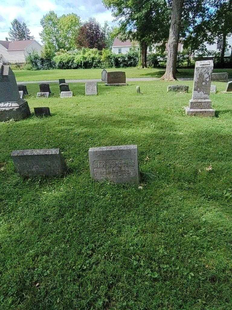 Mary A. Masters's grave. Photo 2