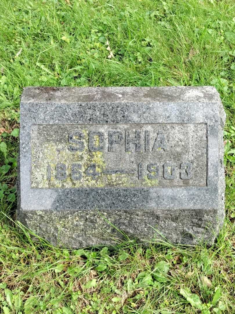 Sophia M. Kimmann's grave. Photo 3