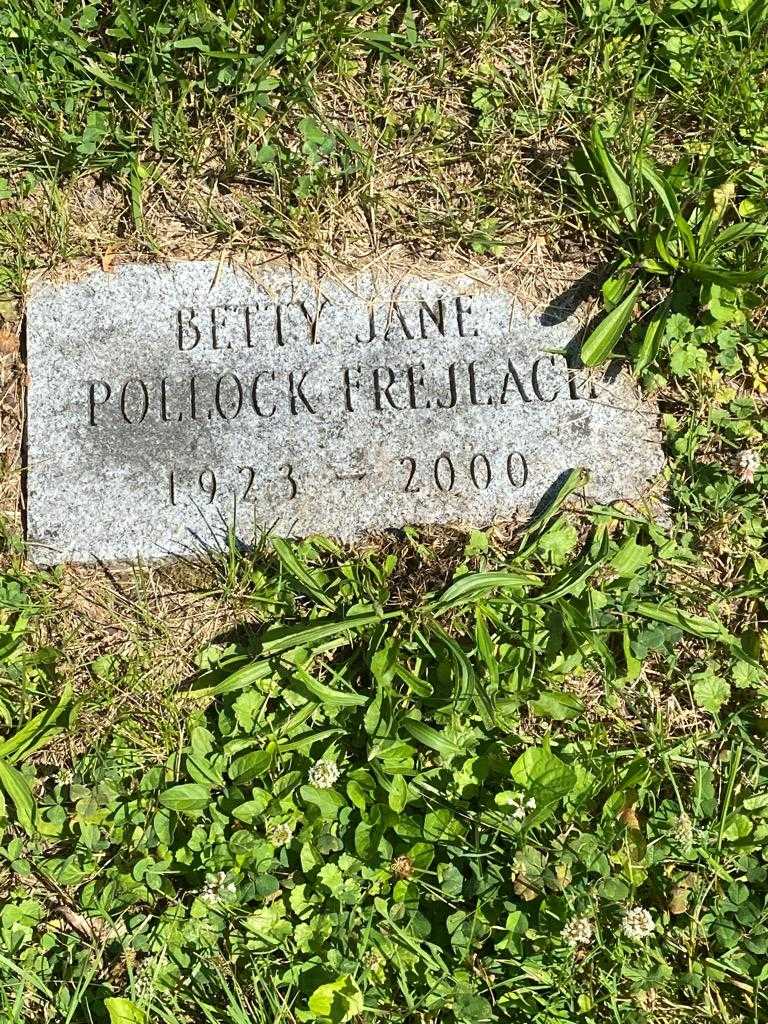 Betty Jane Pollock Frejlach's grave. Photo 3