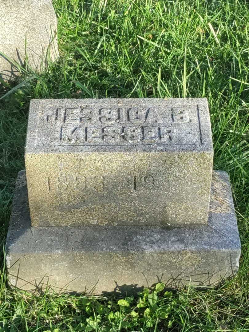 Jessica B. Bates's grave. Photo 3