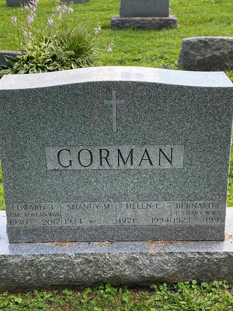 Helen L. Gorman's grave. Photo 1