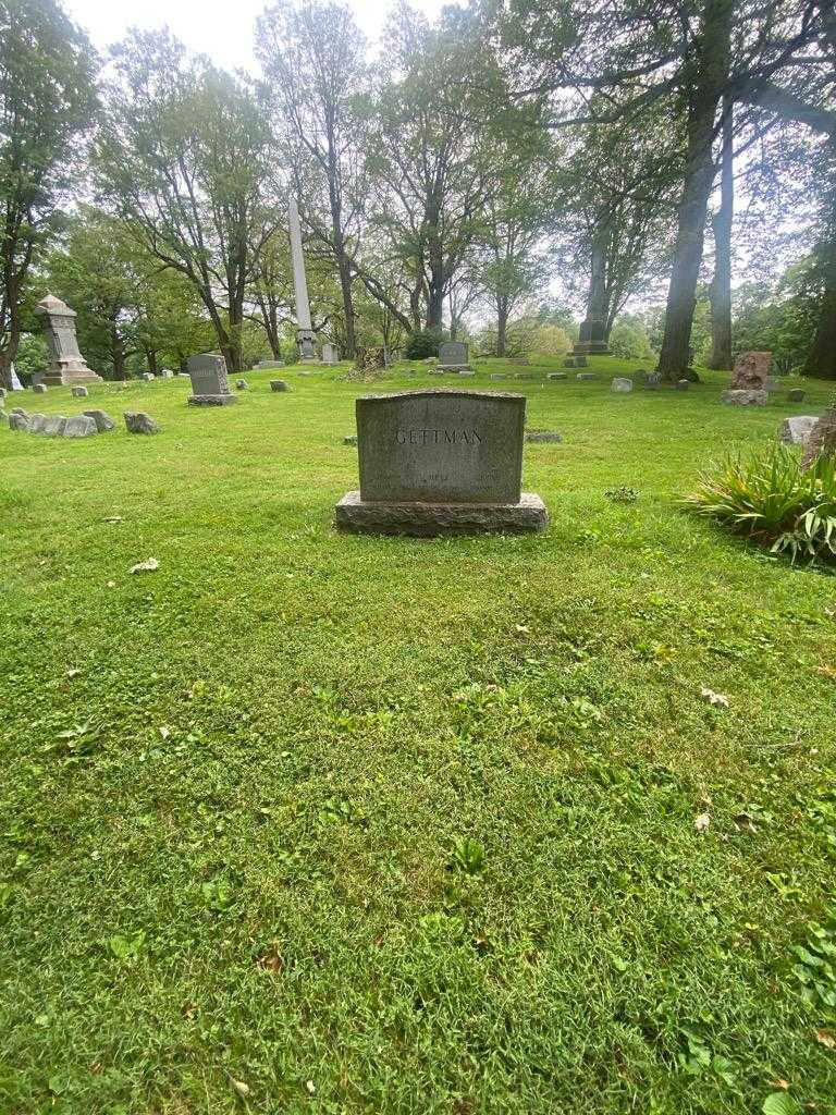 Jessie M. Gettman's grave. Photo 1