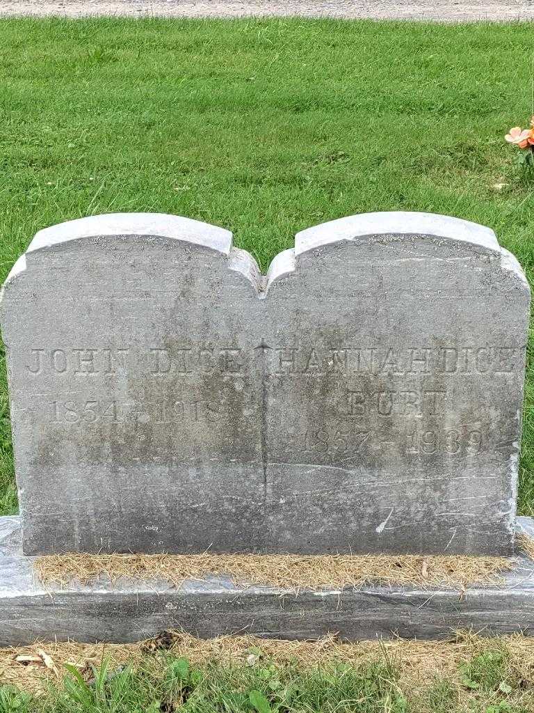 John Dice's grave. Photo 3