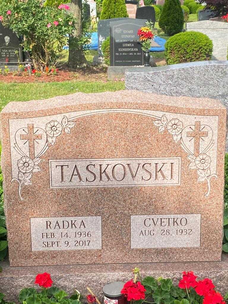 Radka Taskovski's grave. Photo 3