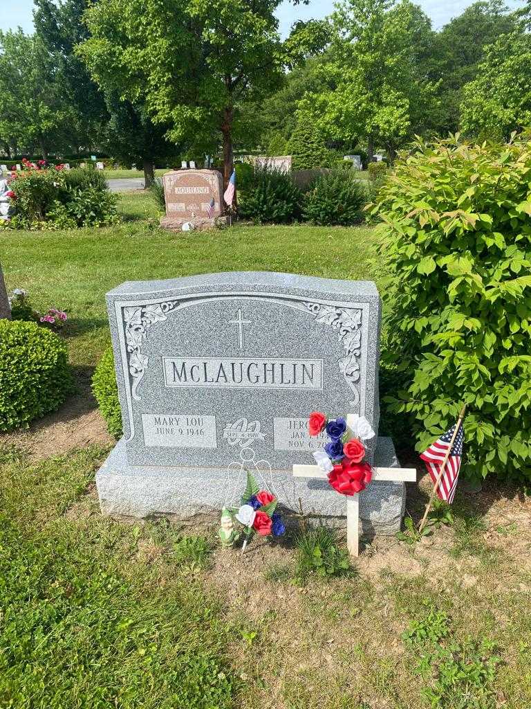 Jerome C. McLaughlin's grave. Photo 3