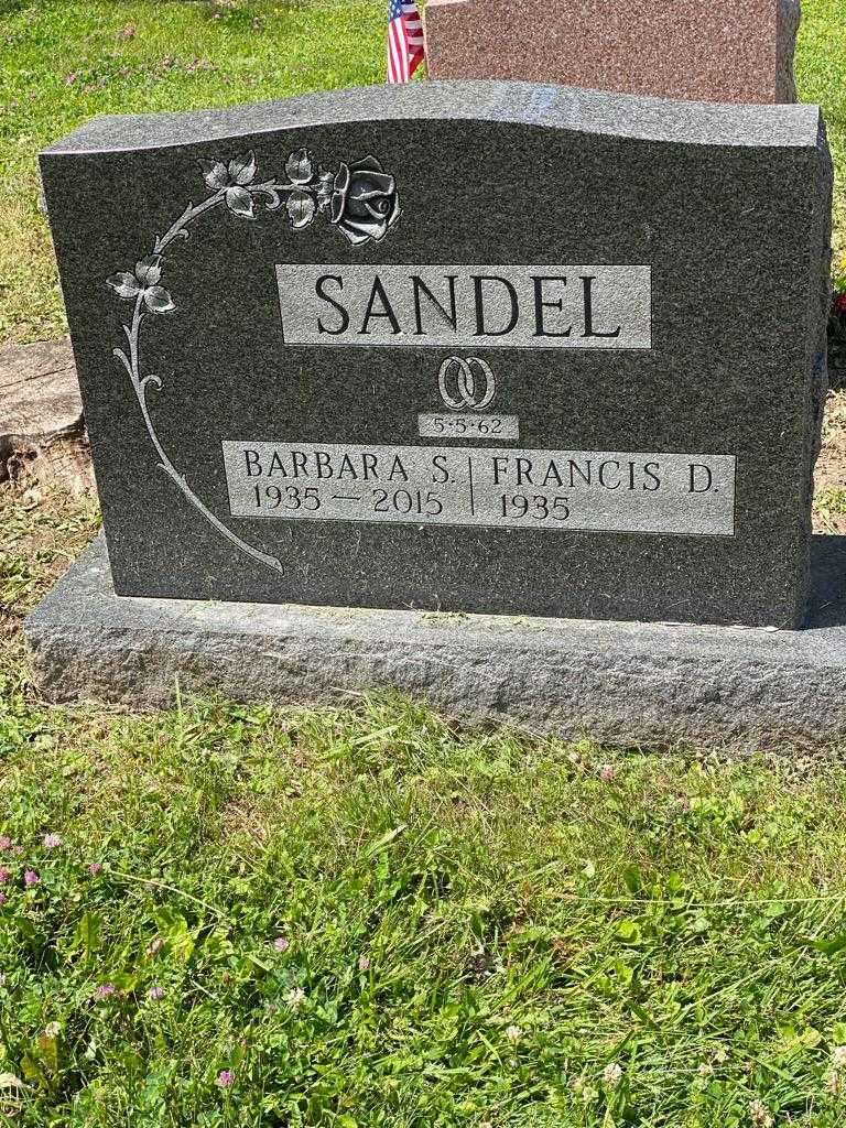 Barbara S. Sandel's grave. Photo 3