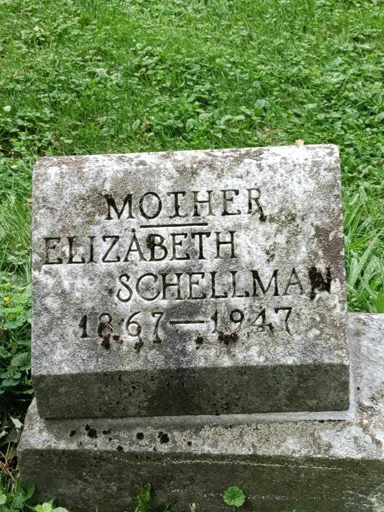 Elizabeth Schellman's grave. Photo 3