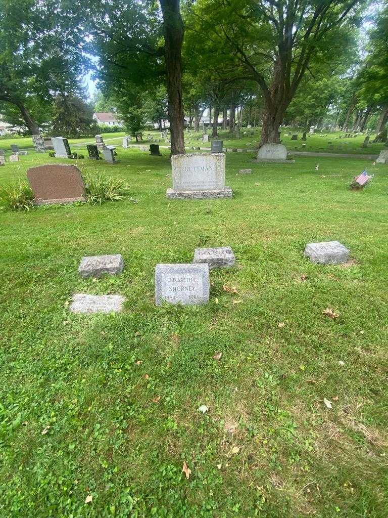 Elizabeth C. Shorney's grave. Photo 2