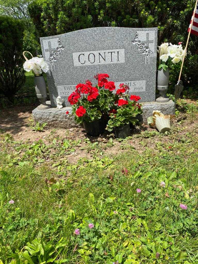 Theresa Conti's grave. Photo 2