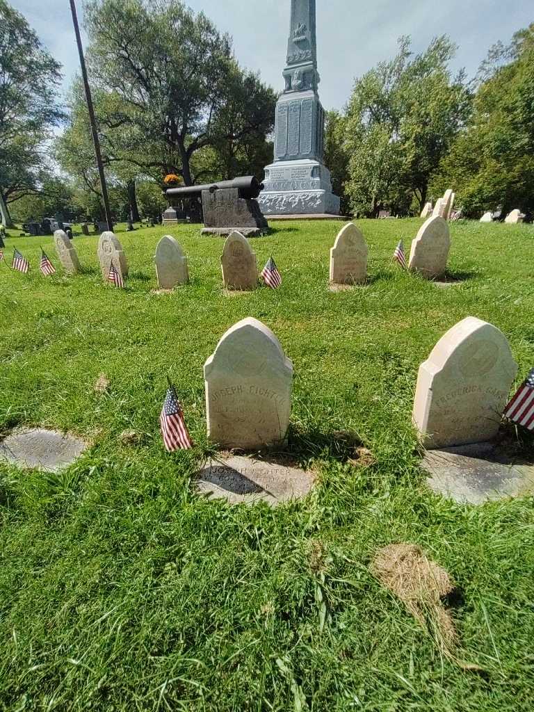 Joseph A. Fichter's grave. Photo 1