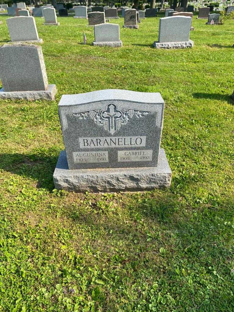 Gabriel Baranello's grave. Photo 2