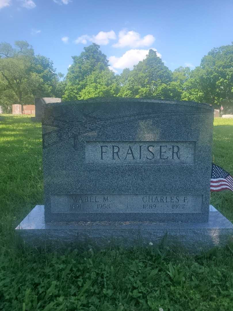 Charles F. Fraiser's grave. Photo 3