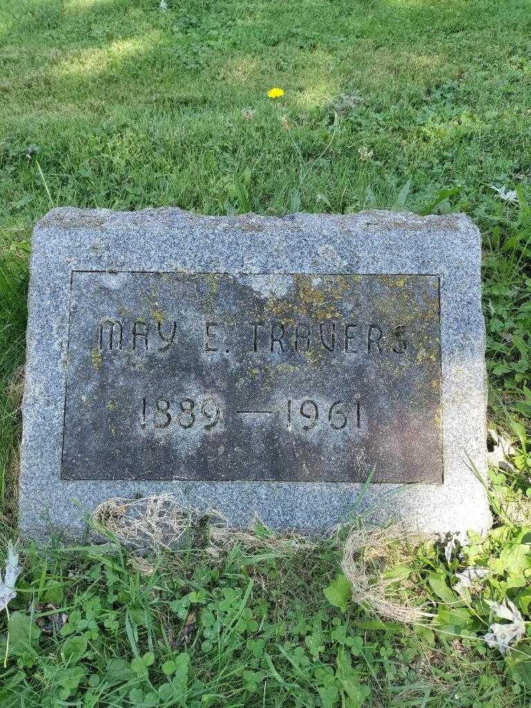 May E. Travers's grave. Photo 2