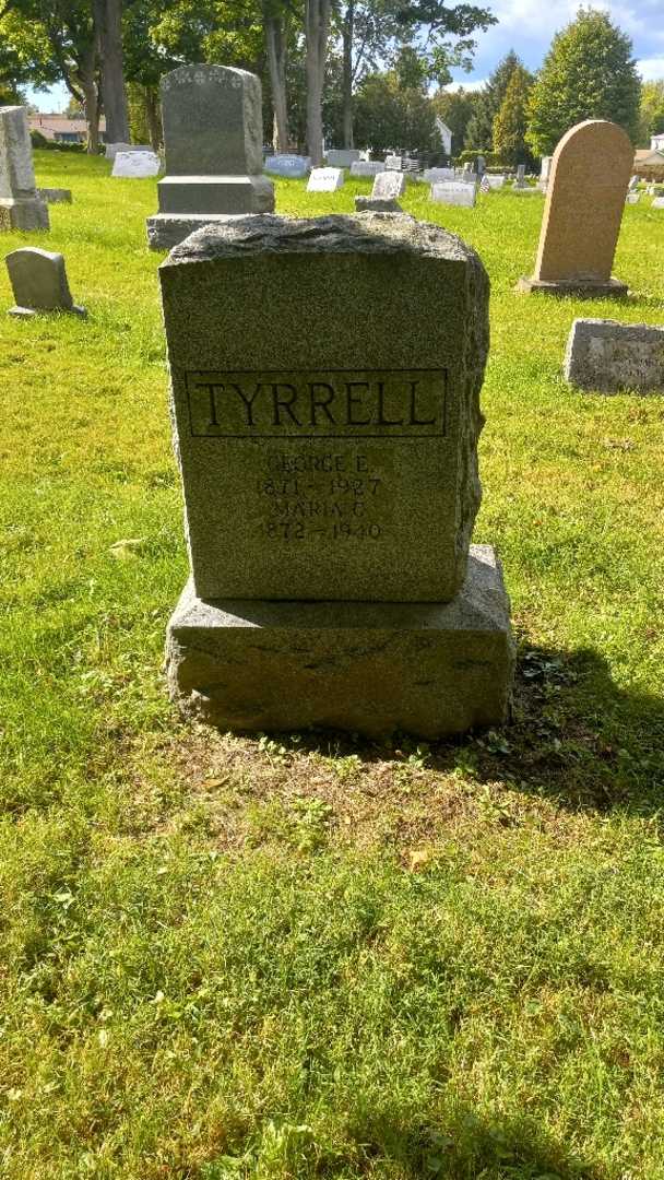 Edward George Tyrrell's grave. Photo 2