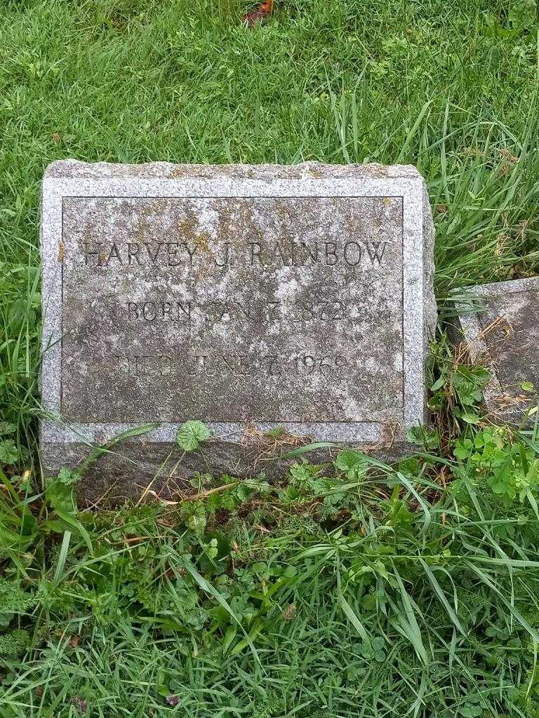 Harvey J. Rainbow's grave. Photo 2