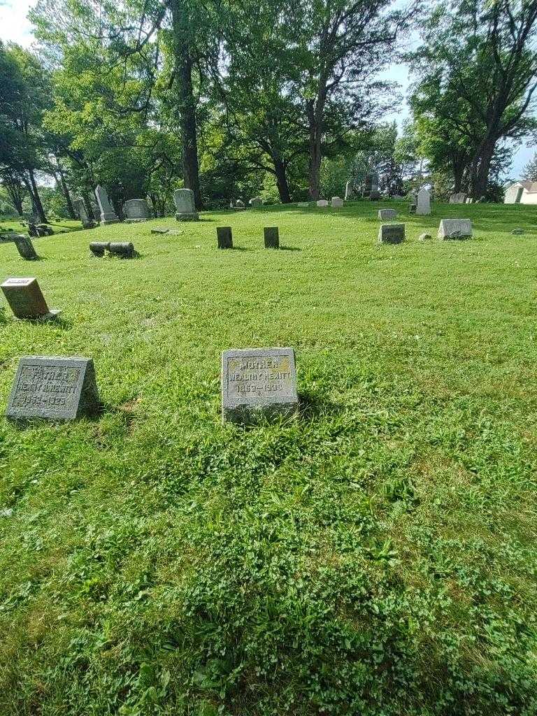 Wealthy E. Hewitt's grave. Photo 1