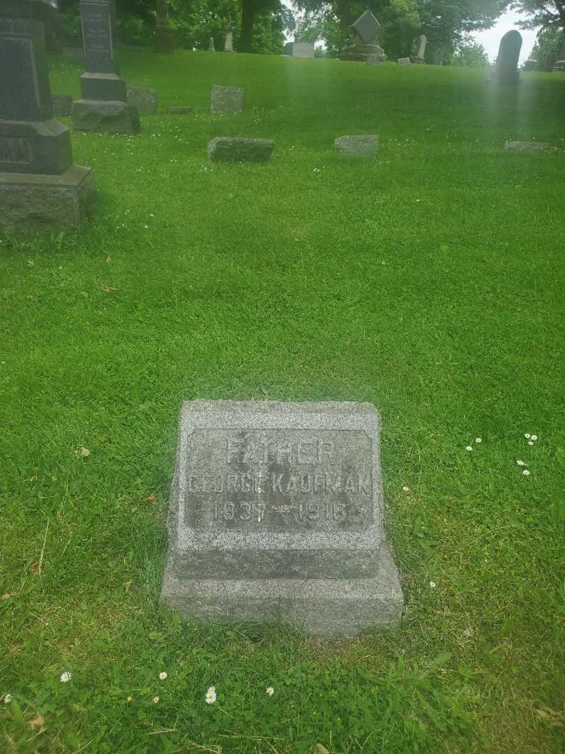 George Kaufman's grave. Photo 3