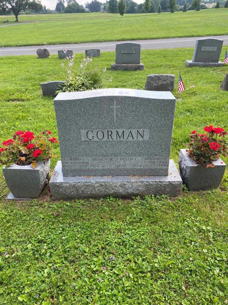 Bernard F. Gorman's grave. Photo 2