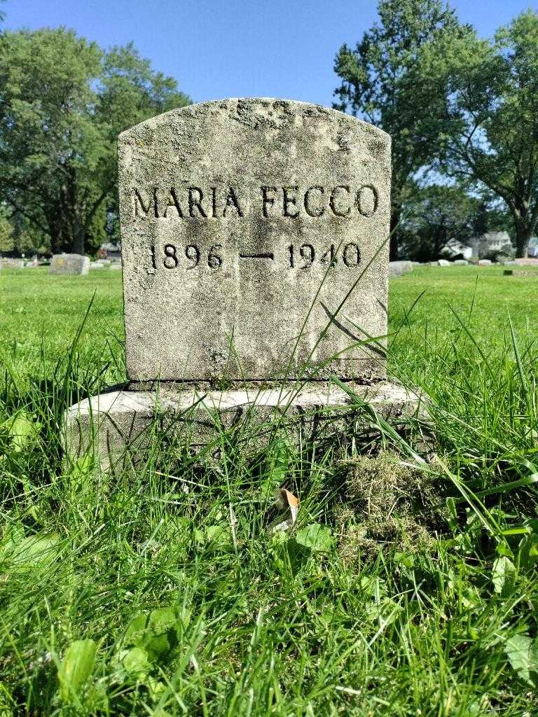 Maria Fecco's grave. Photo 3