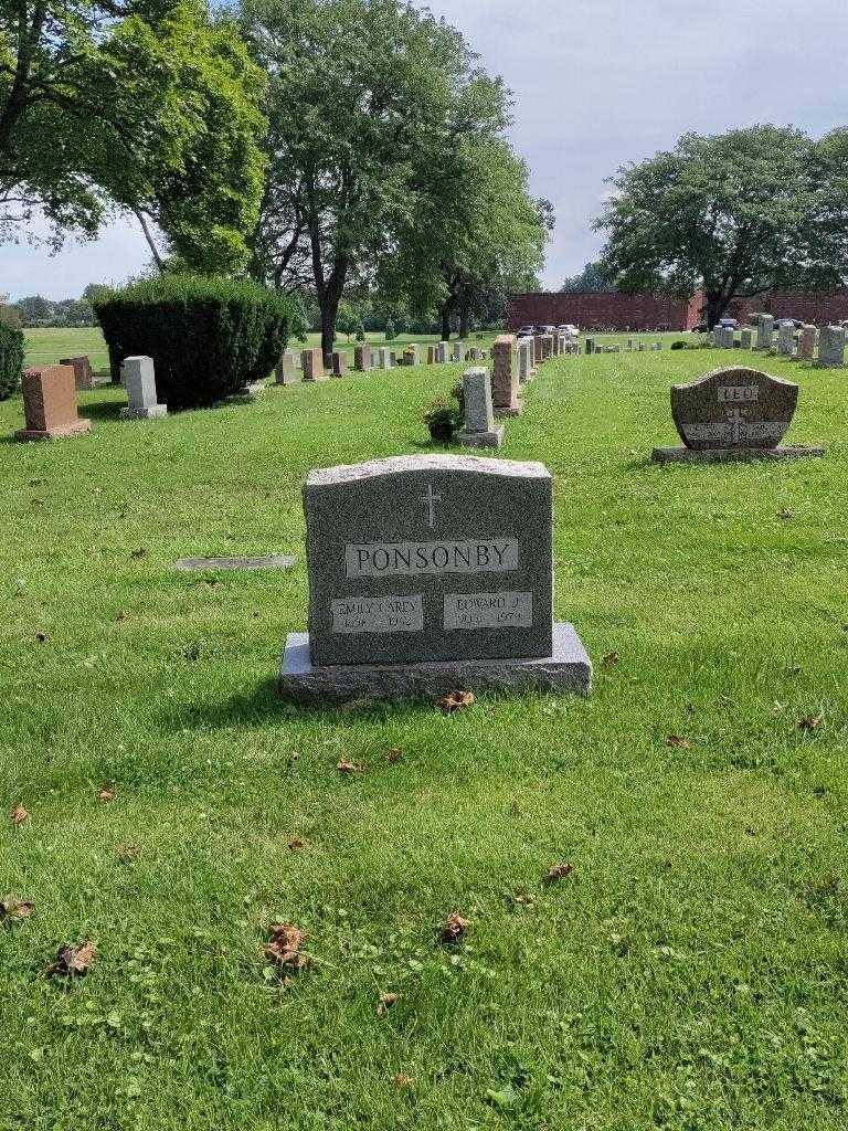Edward J. Ponsonby's grave. Photo 3