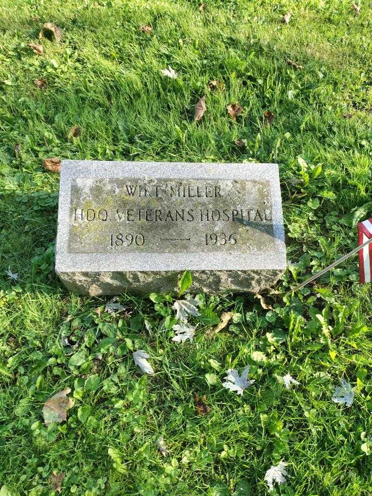 Wirt Miller's grave. Photo 2