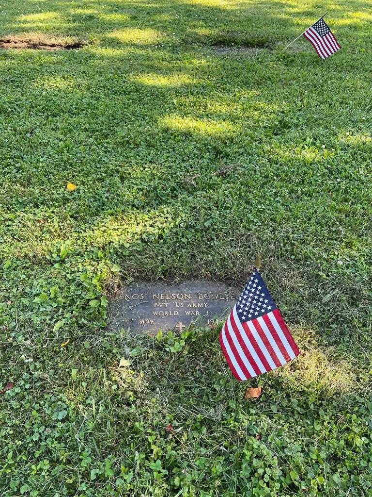 Enos Nelson Bowlyer's grave. Photo 2