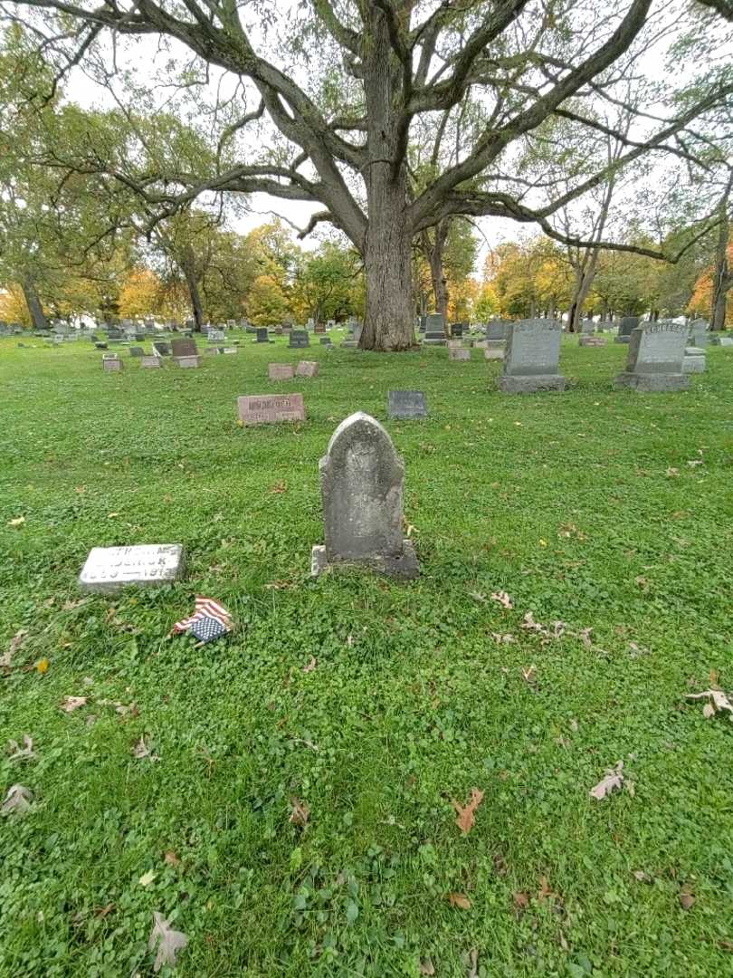 Jackson V. Churchill's grave. Photo 1