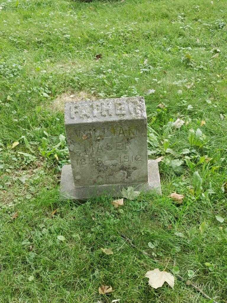 William C. Maser's grave. Photo 2