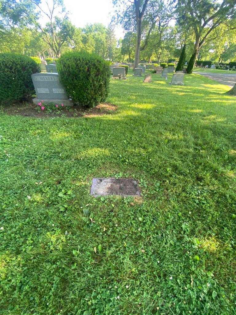 Hilda A. Hagger's grave. Photo 1