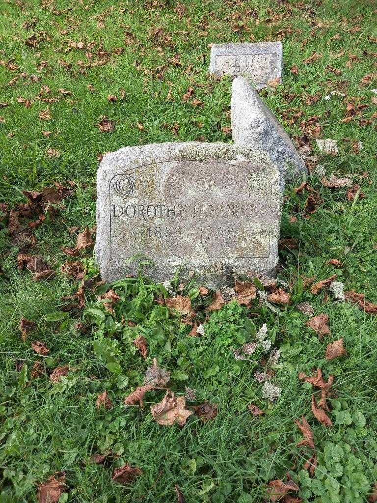 Dorothy E. Hurley's grave. Photo 2