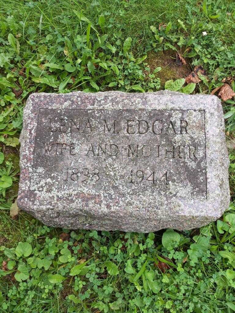Lena May Edgar's grave. Photo 2
