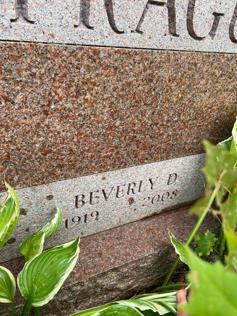 Beverly D. Sprague's grave. Photo 3