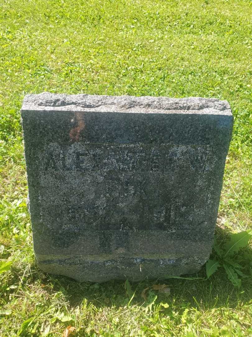 Alexander W. Fix's grave. Photo 4