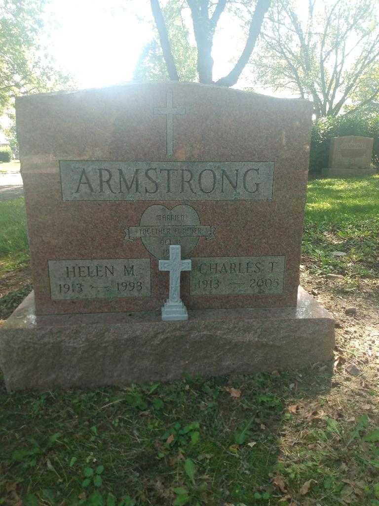 Charles T. Armstrong's grave. Photo 2