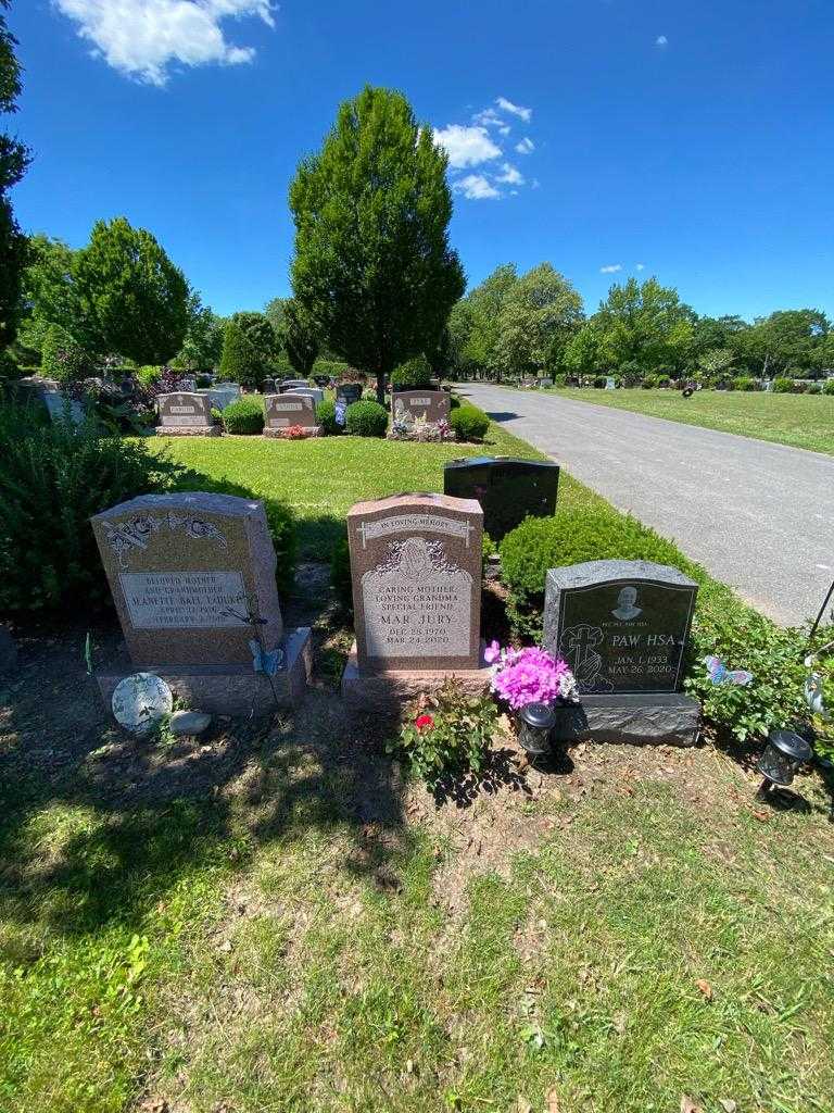 Mar Jury's grave. Photo 1