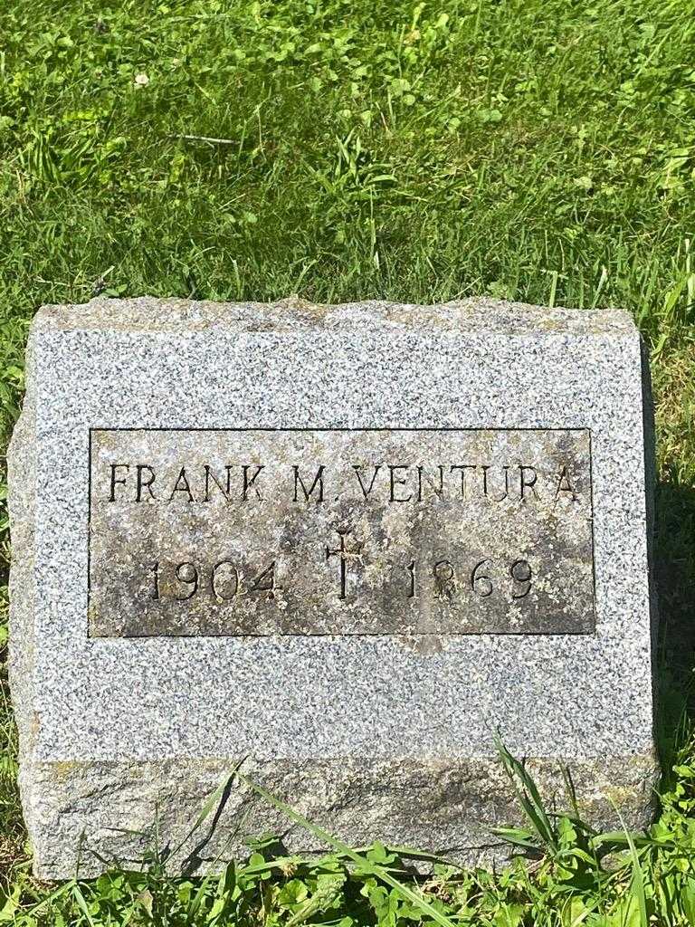 Frank M. Ventura's grave. Photo 3