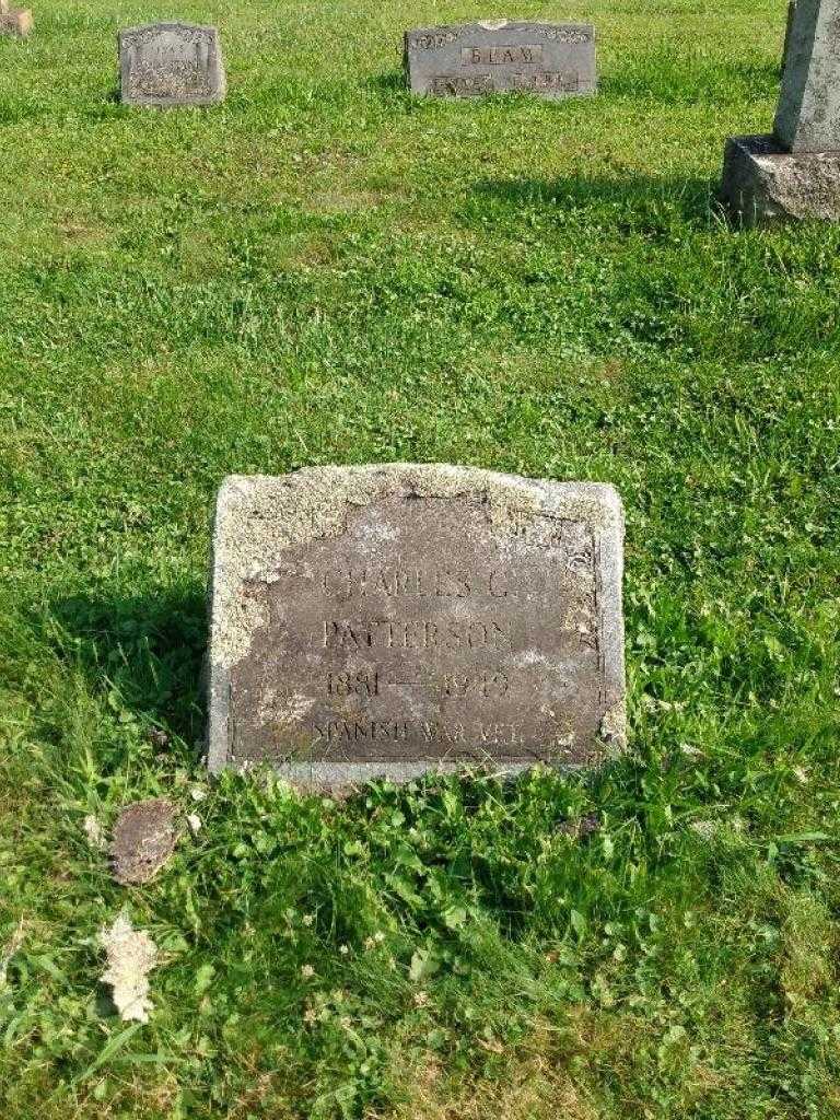 Charles G. Patterson's grave. Photo 3
