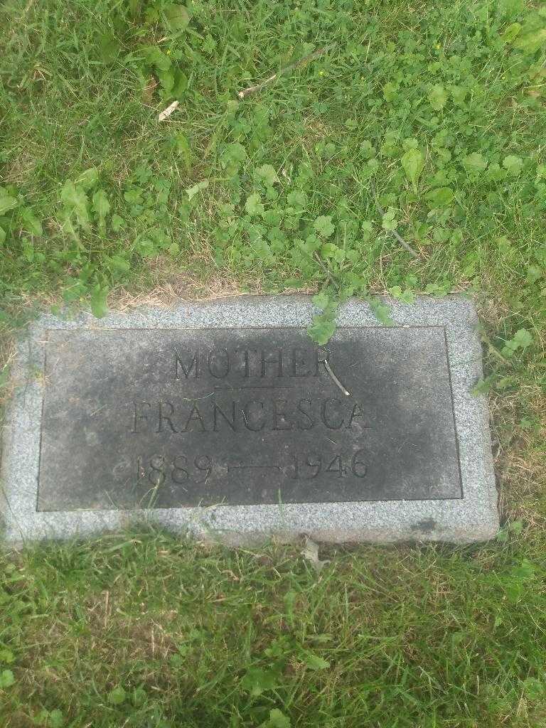 Francesca Stagnitta's grave. Photo 2